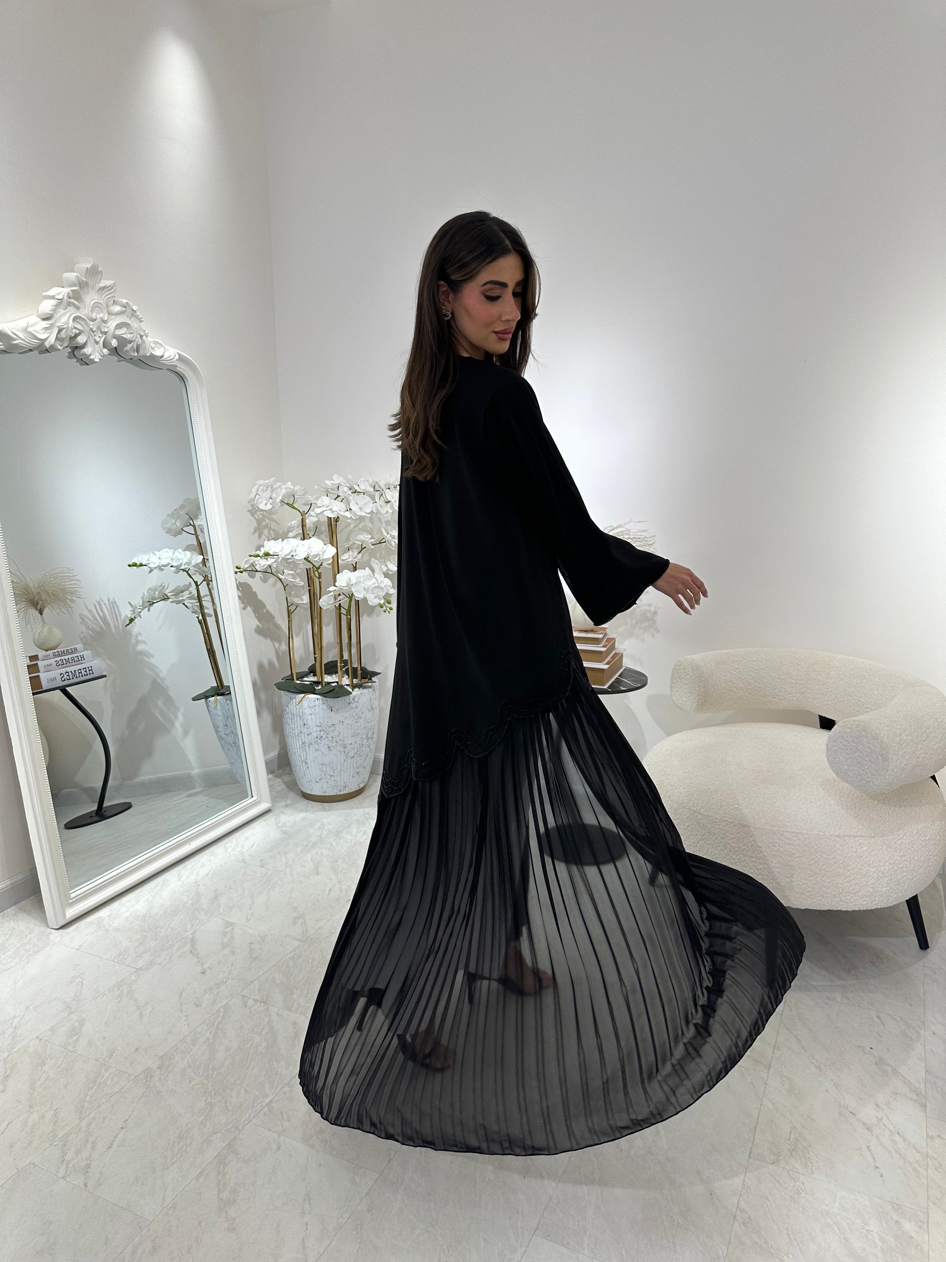 C 0865 Black Eid Abaya