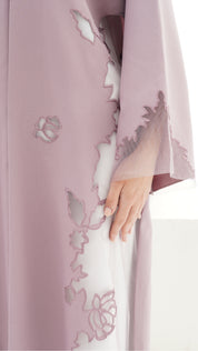 C 1153 Lilac Abaya