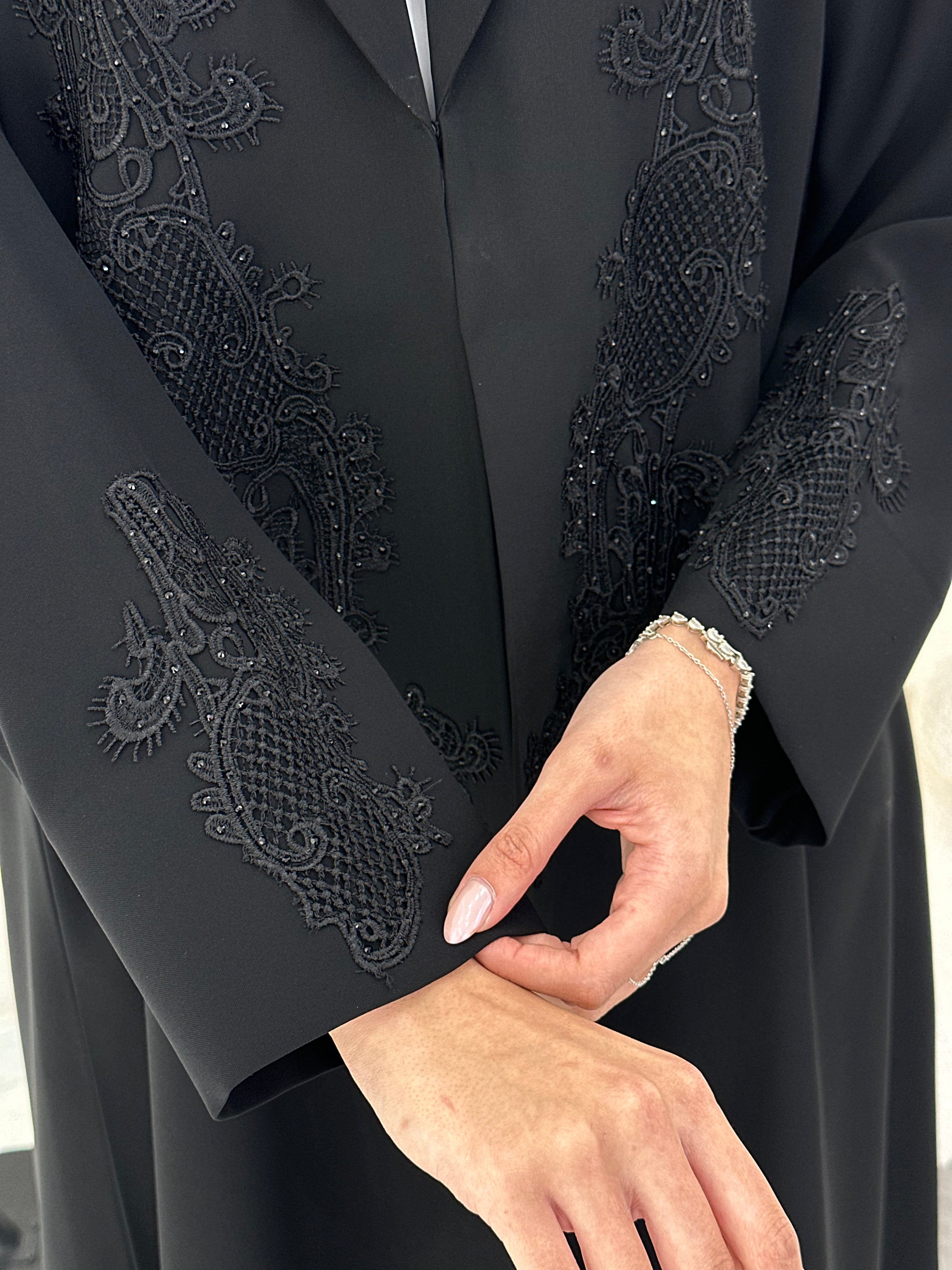 C 0868 Eid Coat Abaya