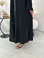 C 0870 Lace Eid Abaya