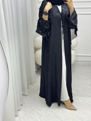 C 1522 Black work Abaya