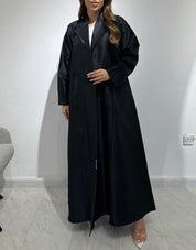 C 1578 Black Striped Abaya