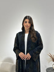 C 1346 Blue Green Abaya