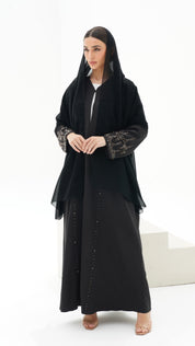 C 1137 Black Abaya