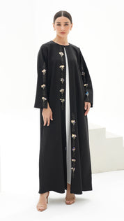 C 1139 Black Abaya