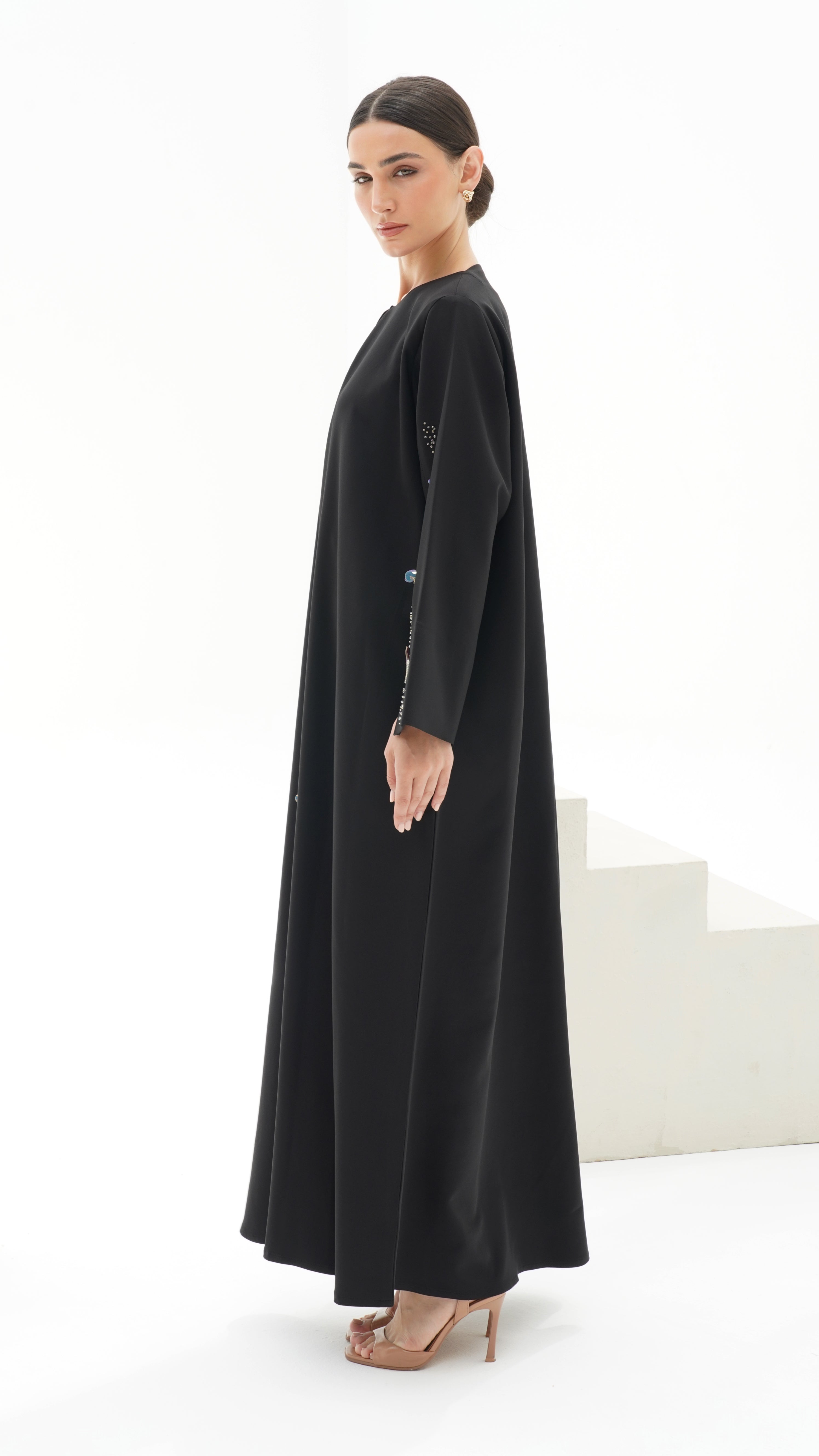 C 1139 Black Abaya
