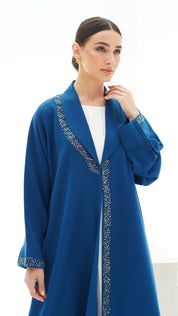 C 1143 Teal Abaya