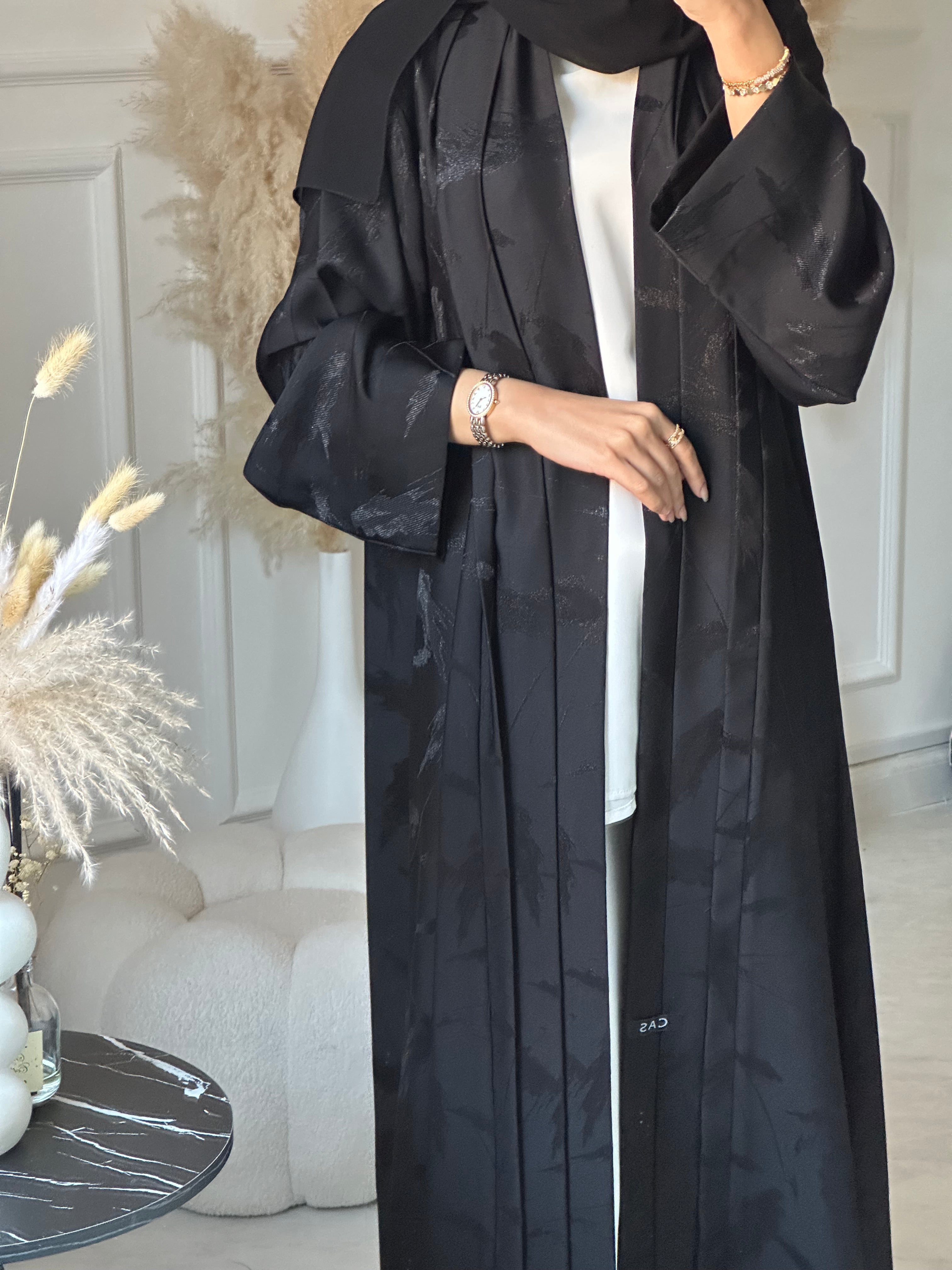 C 0892 Black Abaya