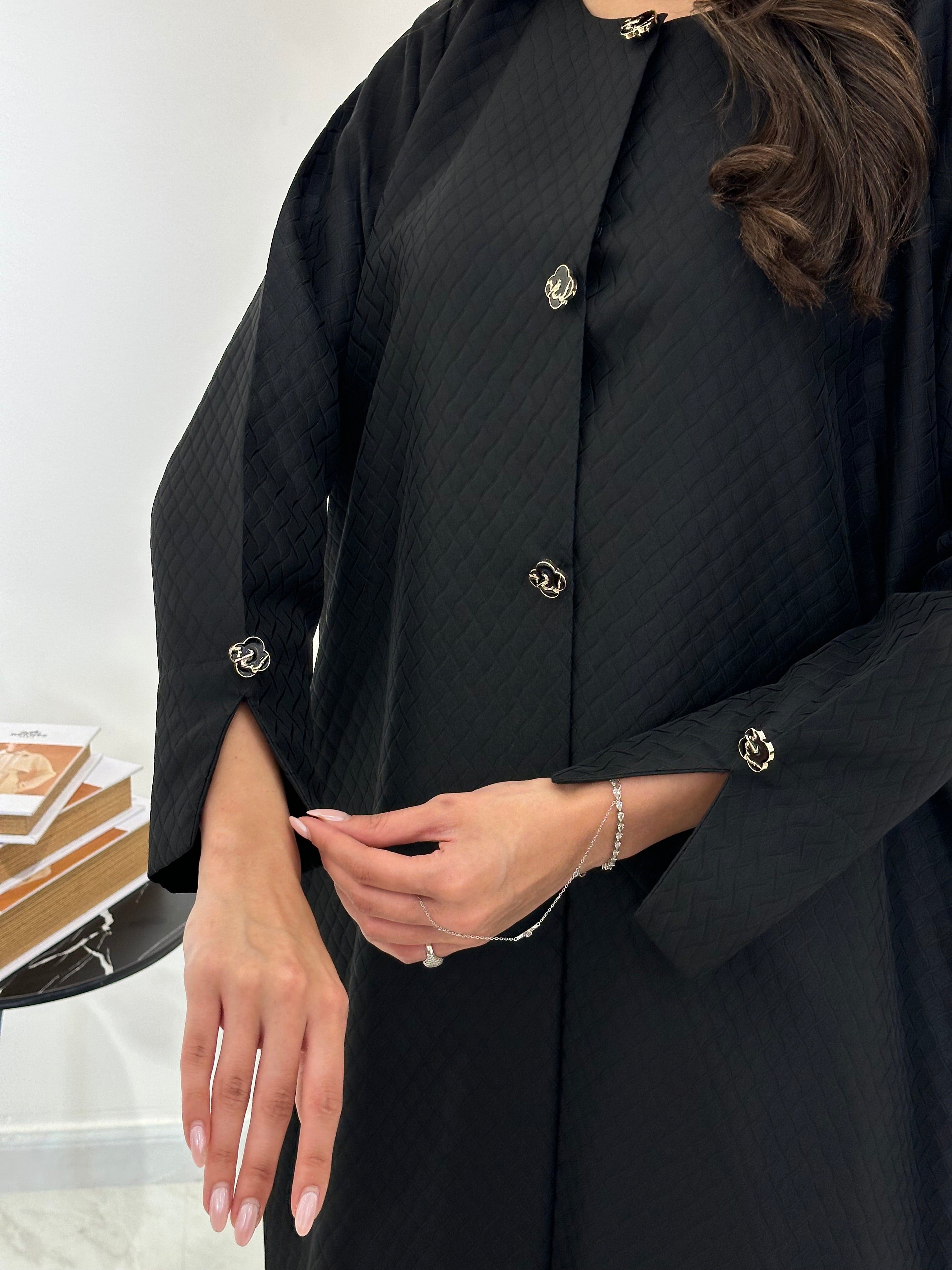 C 0899 Black Abaya