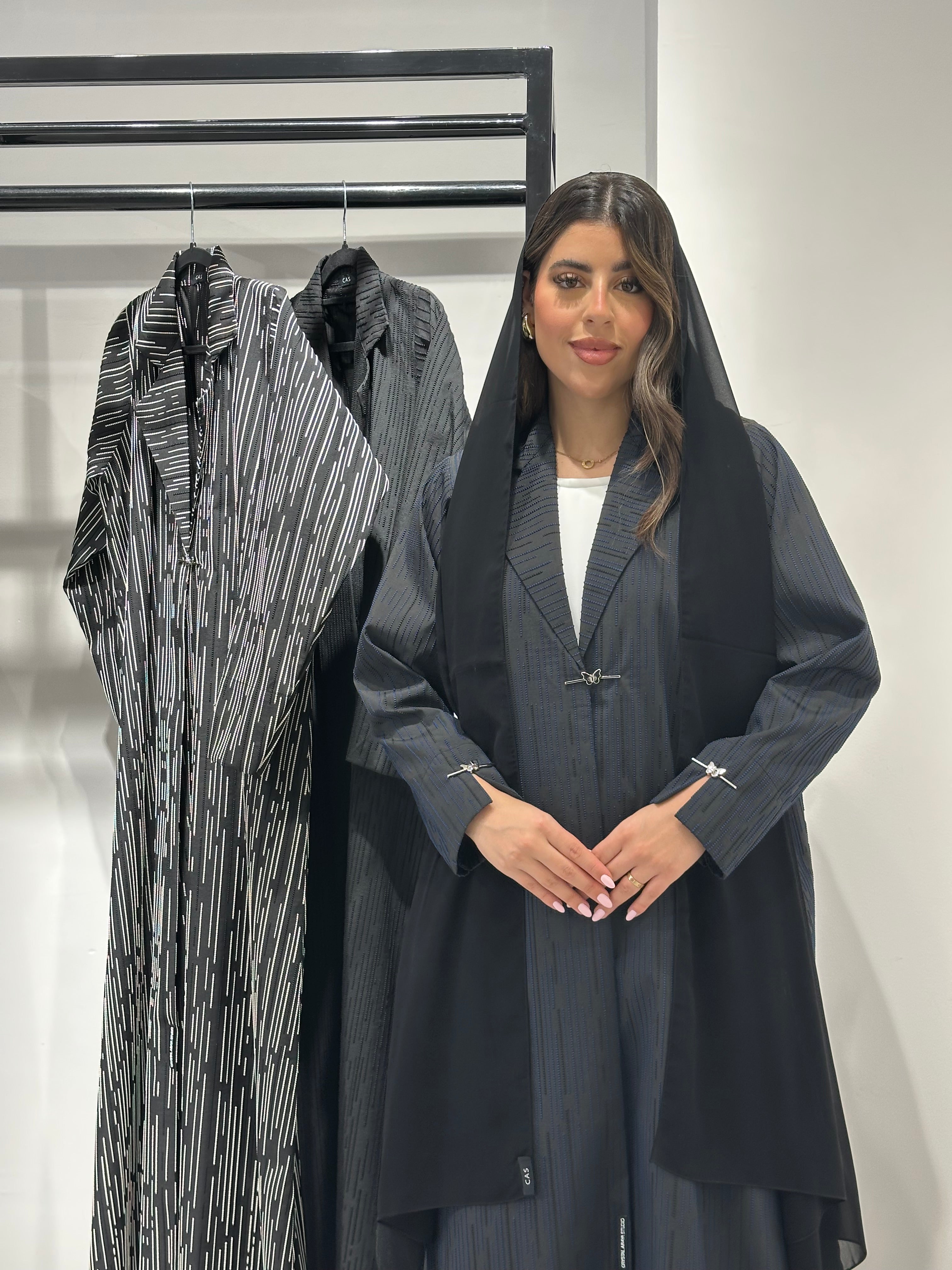 C 1360-01 Blue Coat Abaya