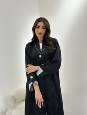C 0900 Black Coat Abaya
