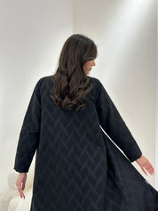 C 0908 Black Abaya