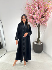 C 1182 Black Abaya