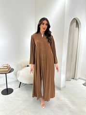 C 0913 Brown Eid Abaya