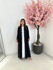 C 1186 Black Abaya