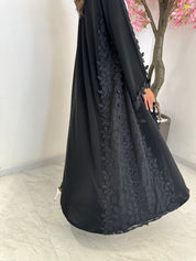 C 1186 Black Abaya