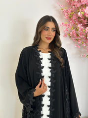 C 1186 Black Abaya