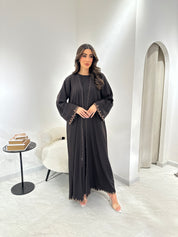 C 0915 Dark Brown Eid Abaya