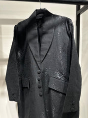 C 1364-02 Black Floral Abaya