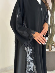 C 1188 Black Abaya