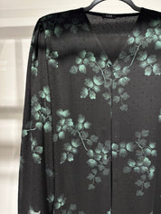 C 1361-03 Green Beaded Abaya