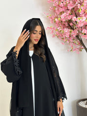 C 1188 Black Abaya