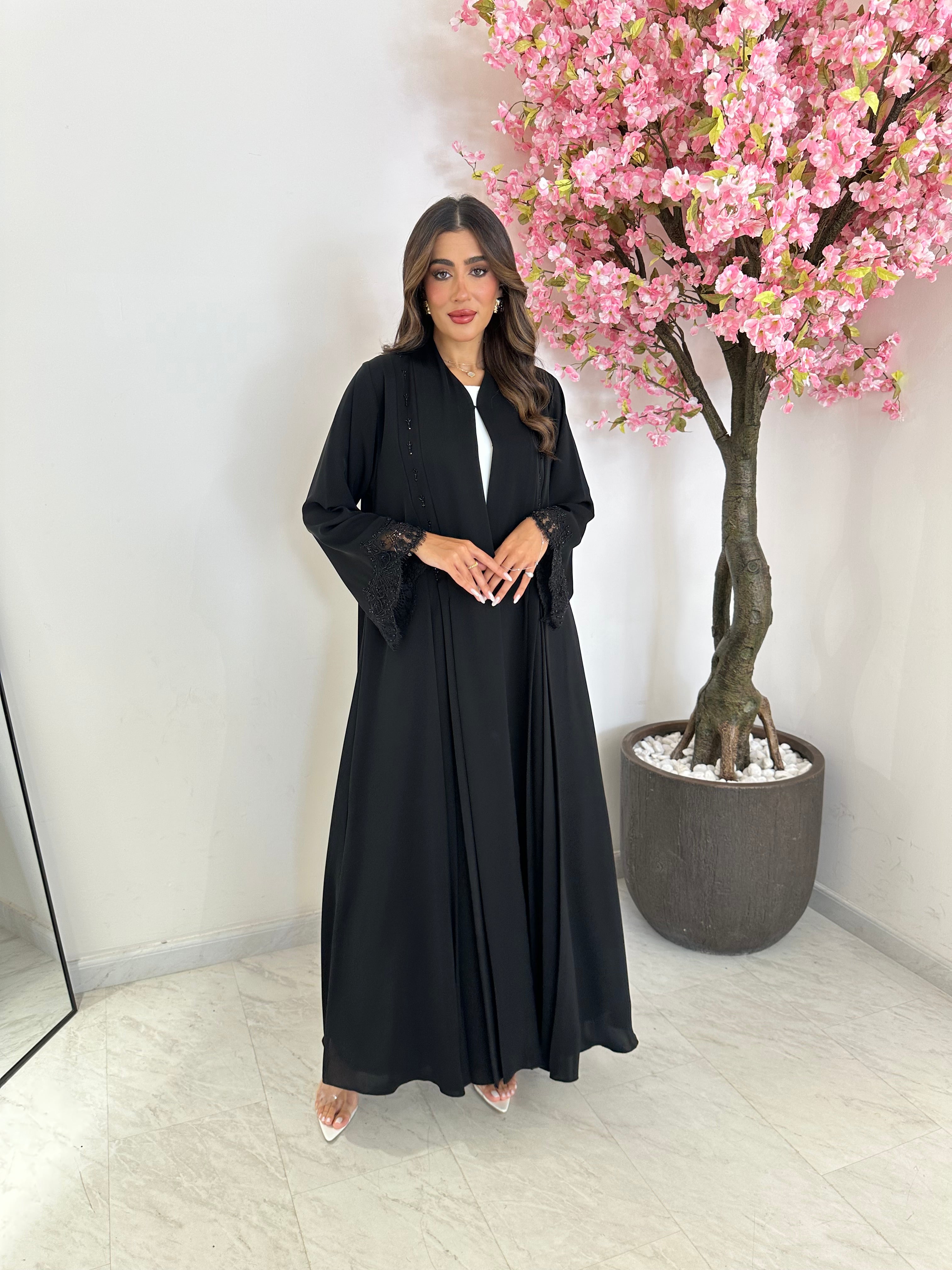 C 1190 Black Abaya