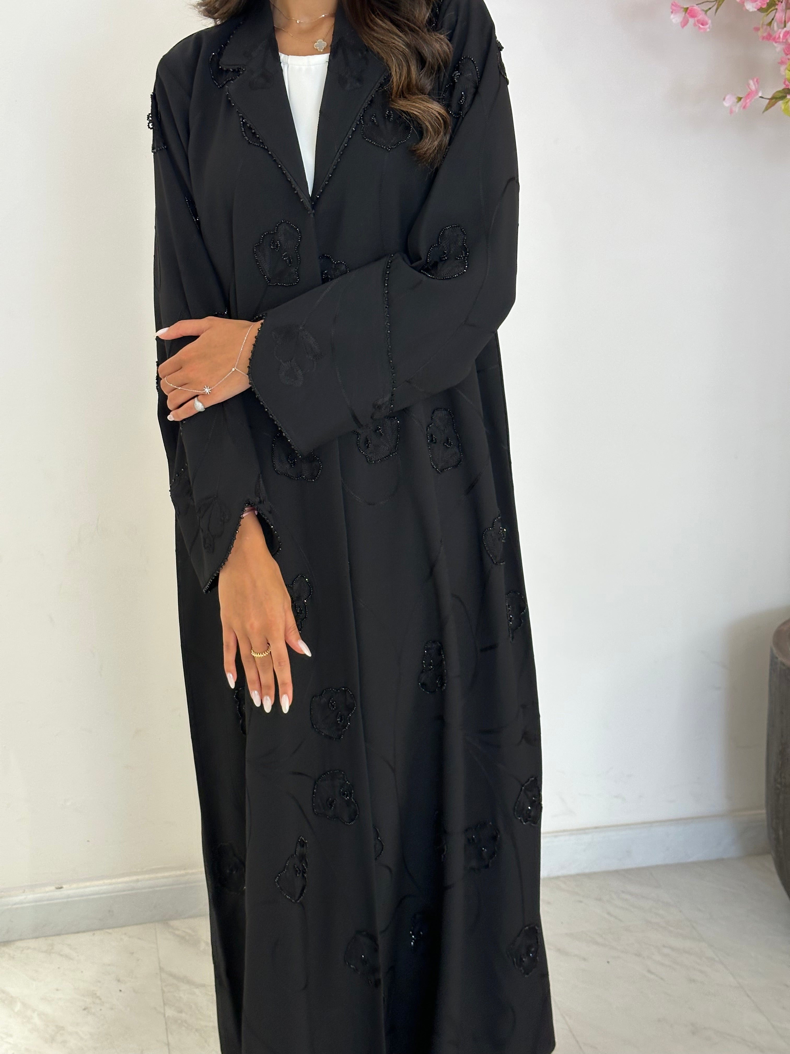 C 1193 Black Abaya