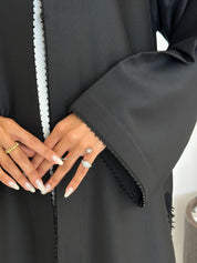 C 1196 Black Abaya