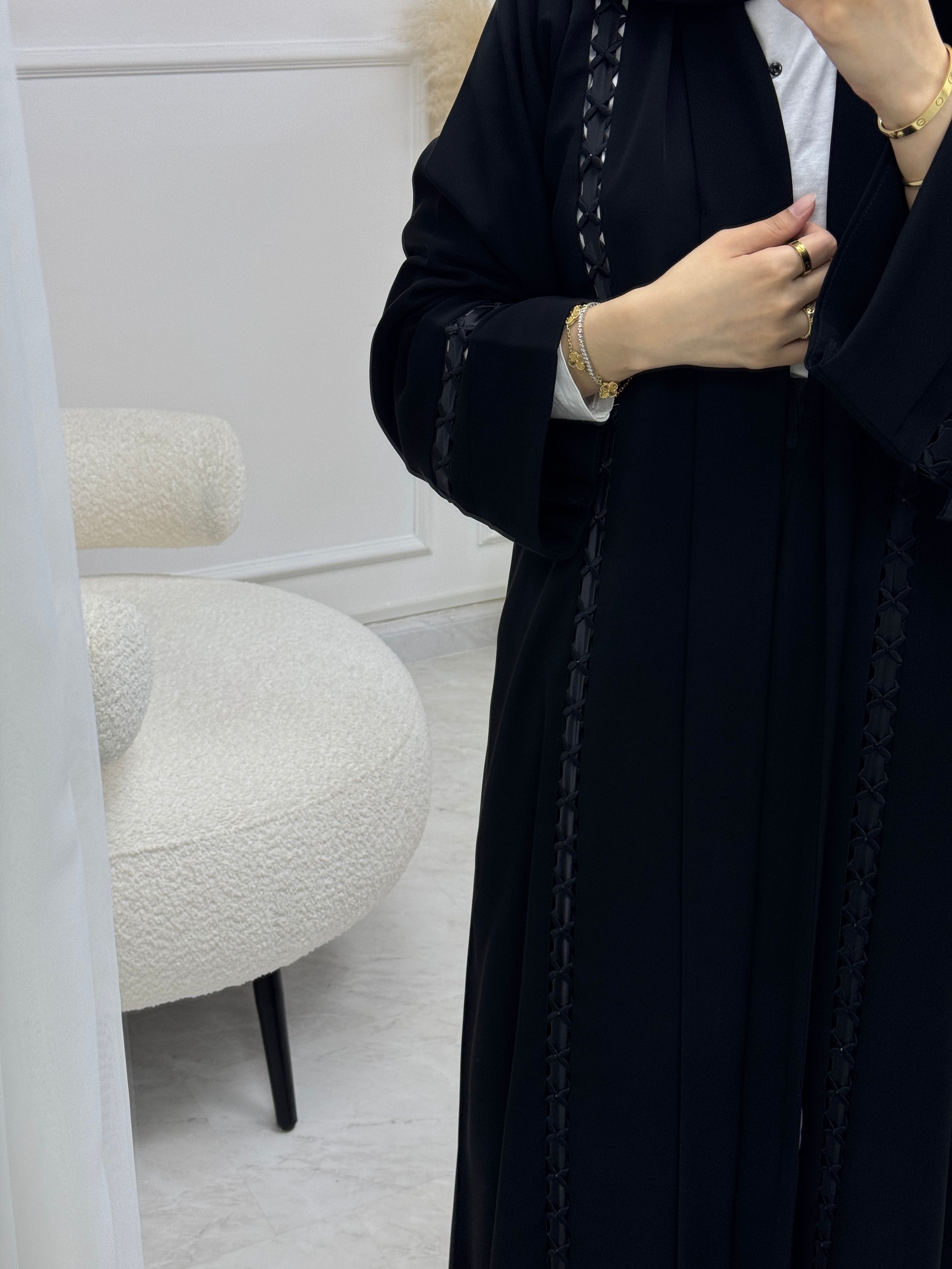 C 0979 Black Eid Abaya