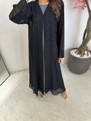 C 1197 Black Abaya