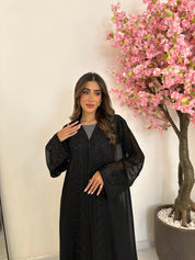 C 1197 Black Abaya