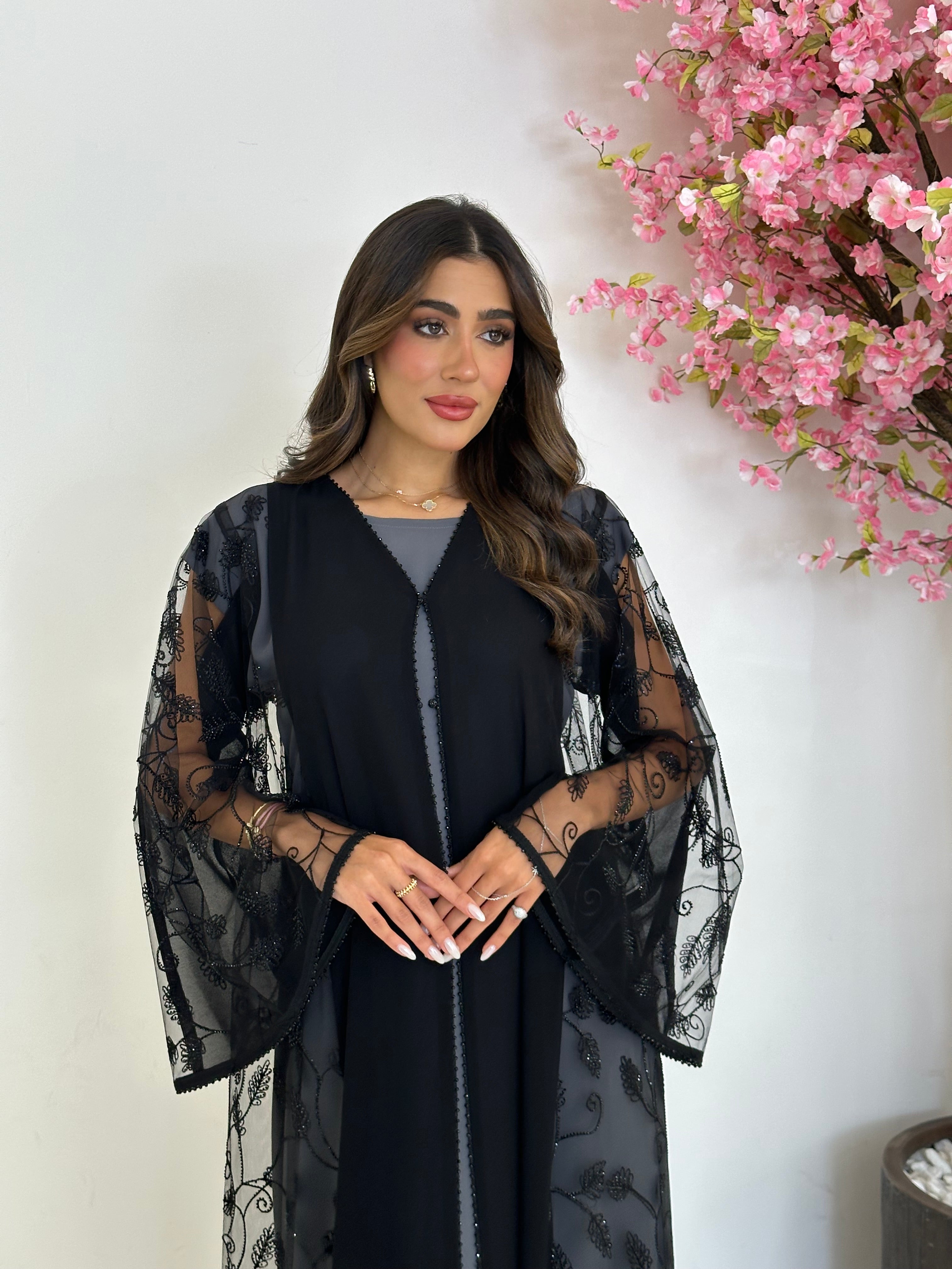 عباية سوداء رقم 1198