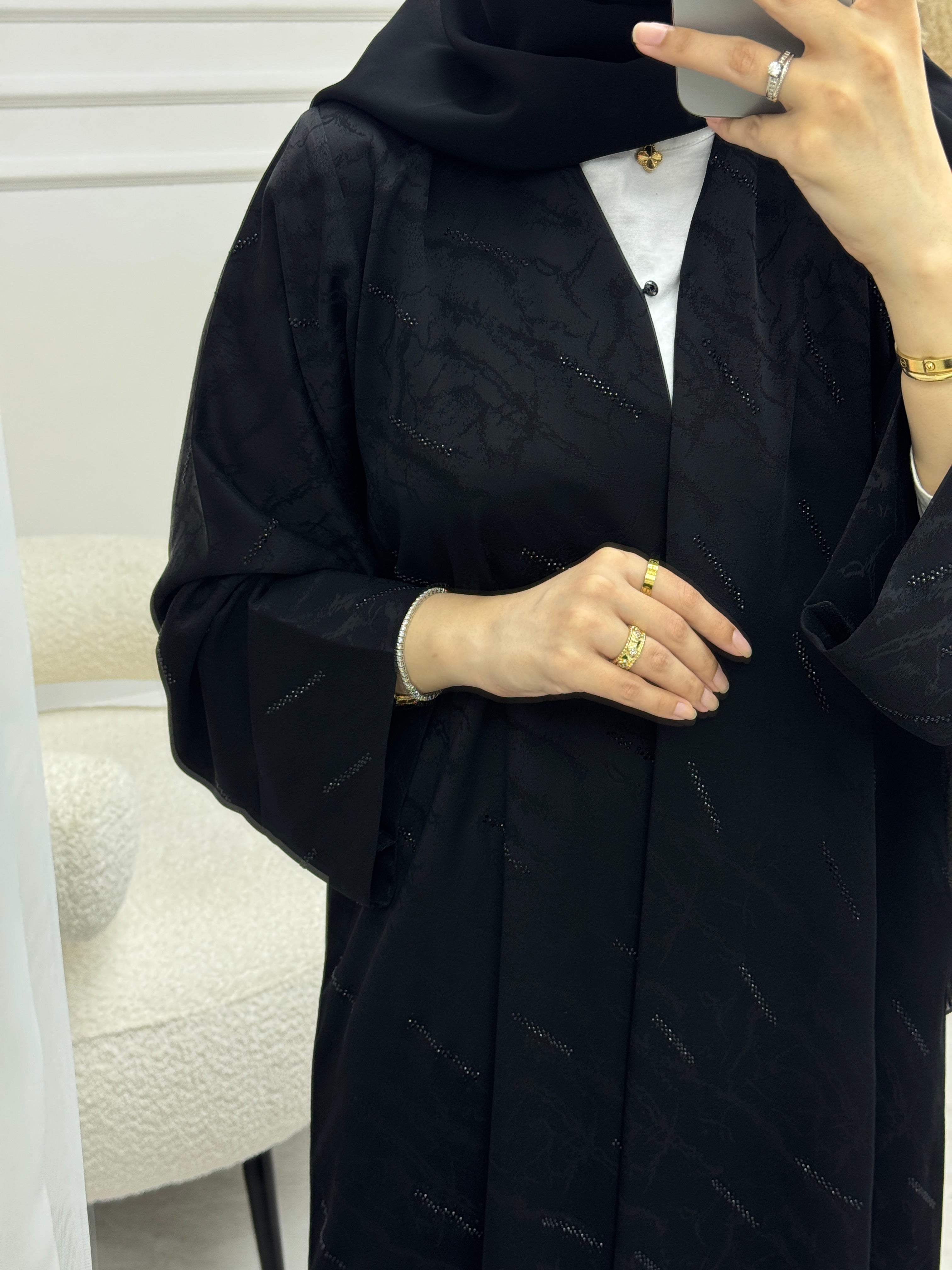 C 0981 Black Eid Abaya