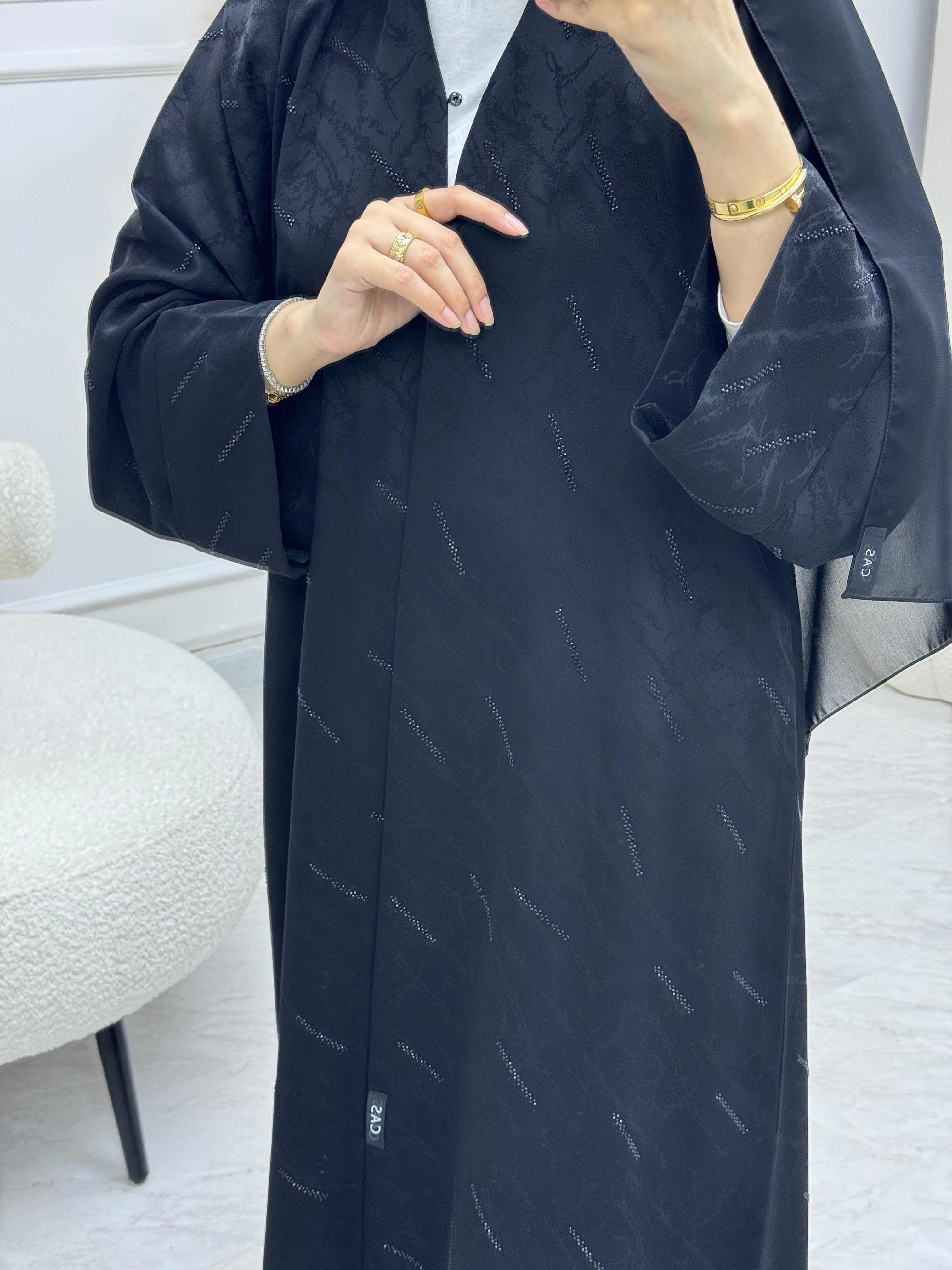 C 0981 Black Eid Abaya