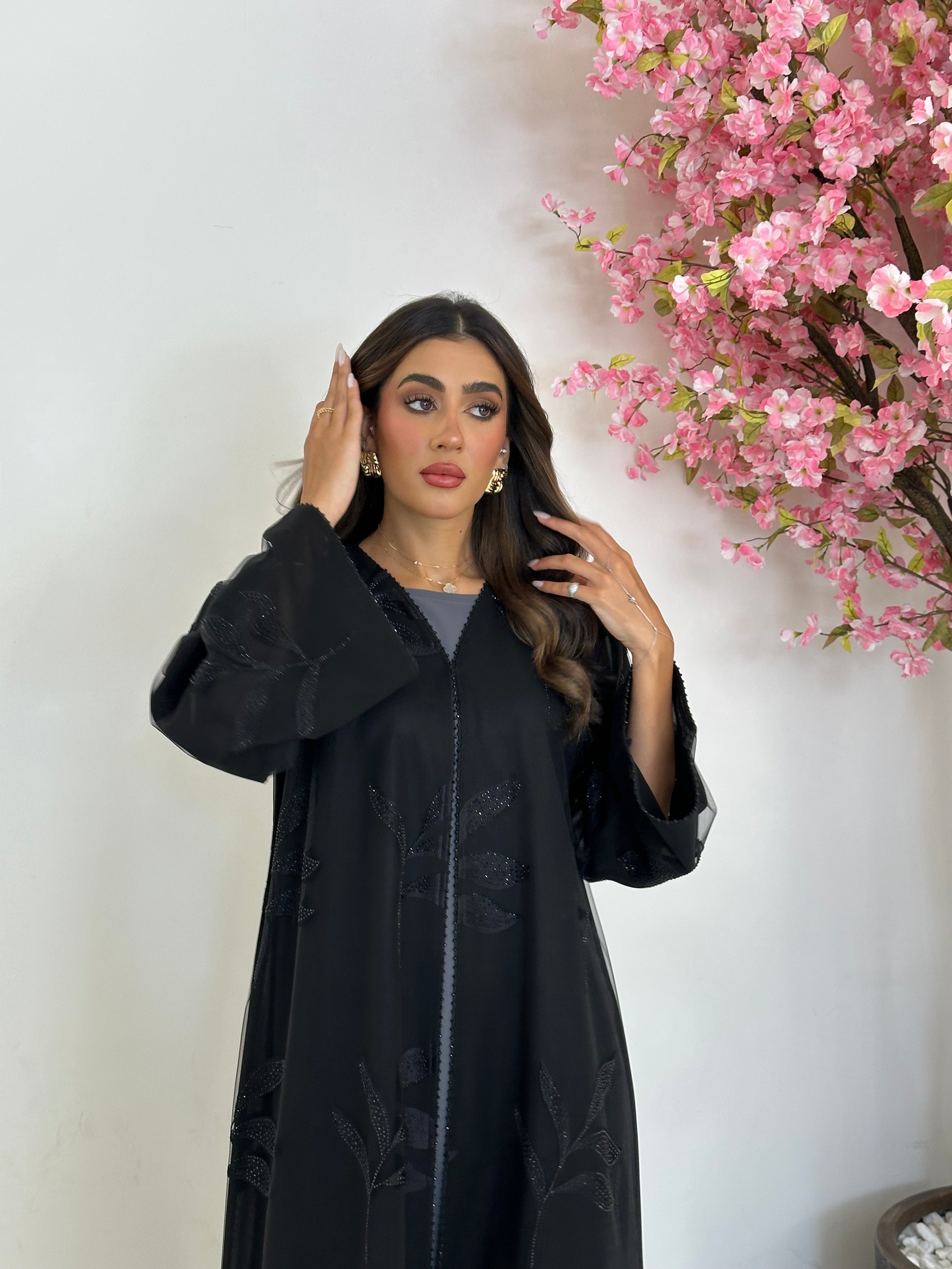 C 1200 Black Abaya