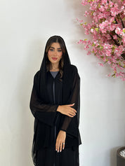 C 1201 Black Abaya