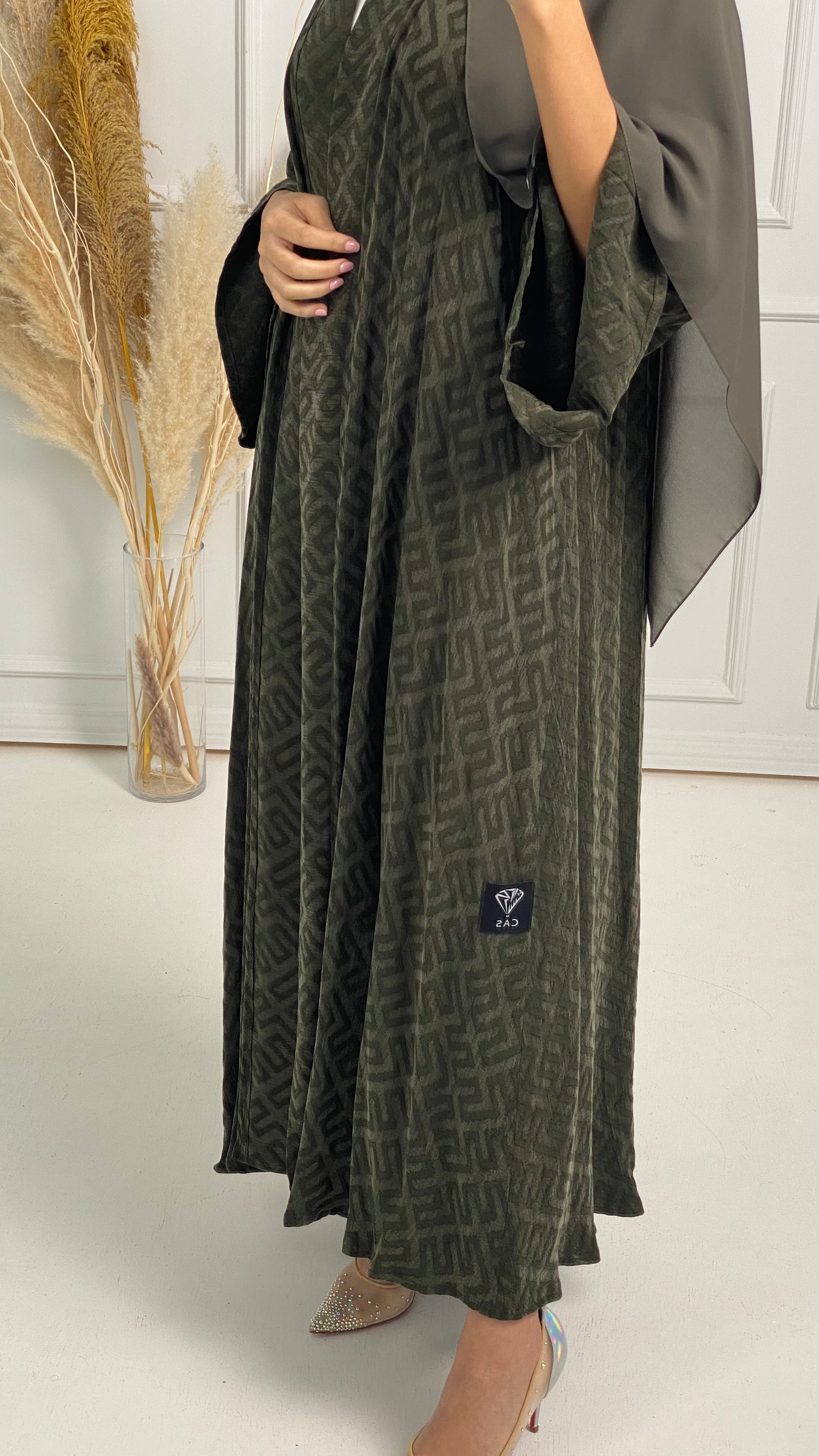 C Green Premium Abaya