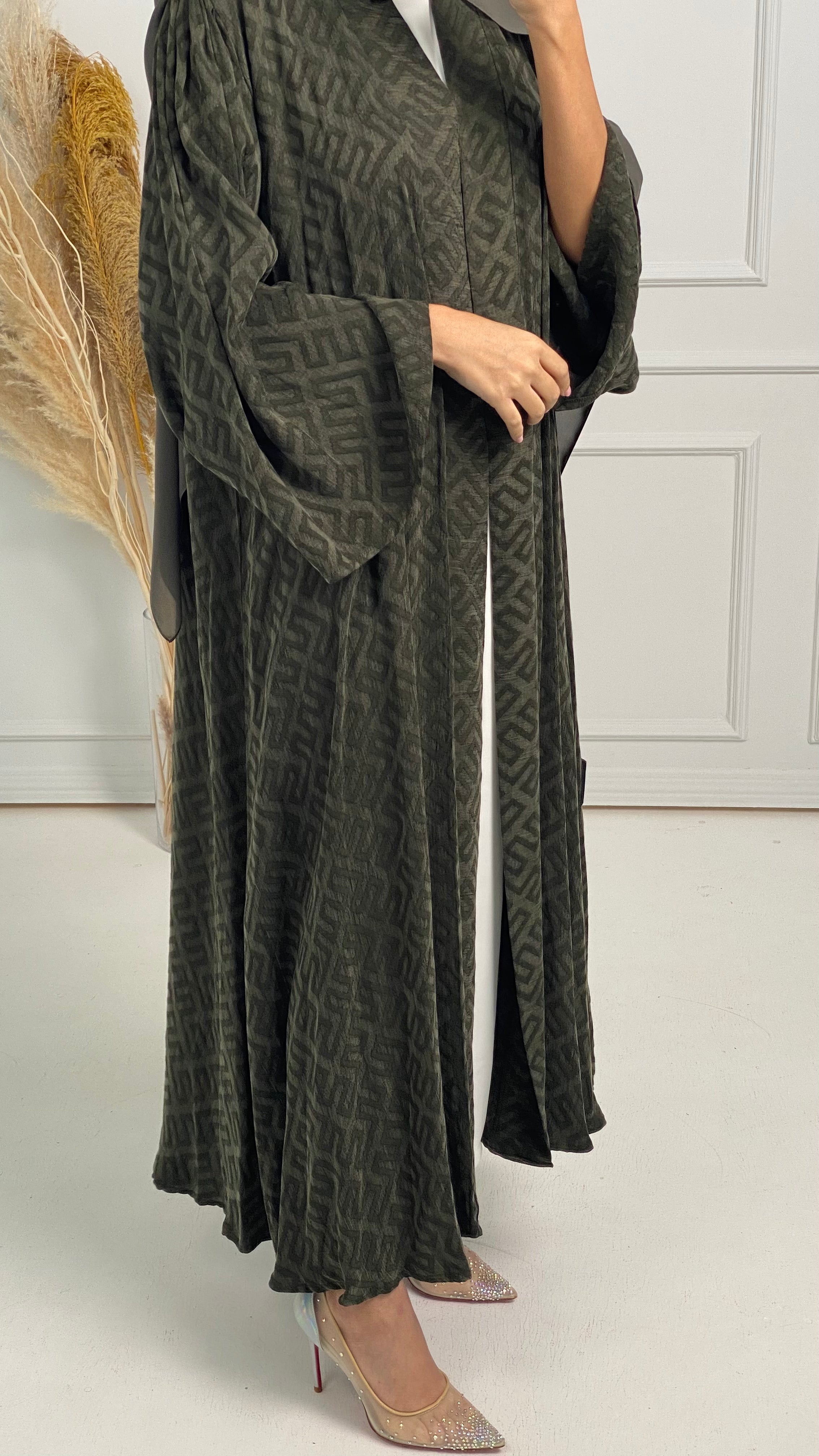 C Green Premium Abaya