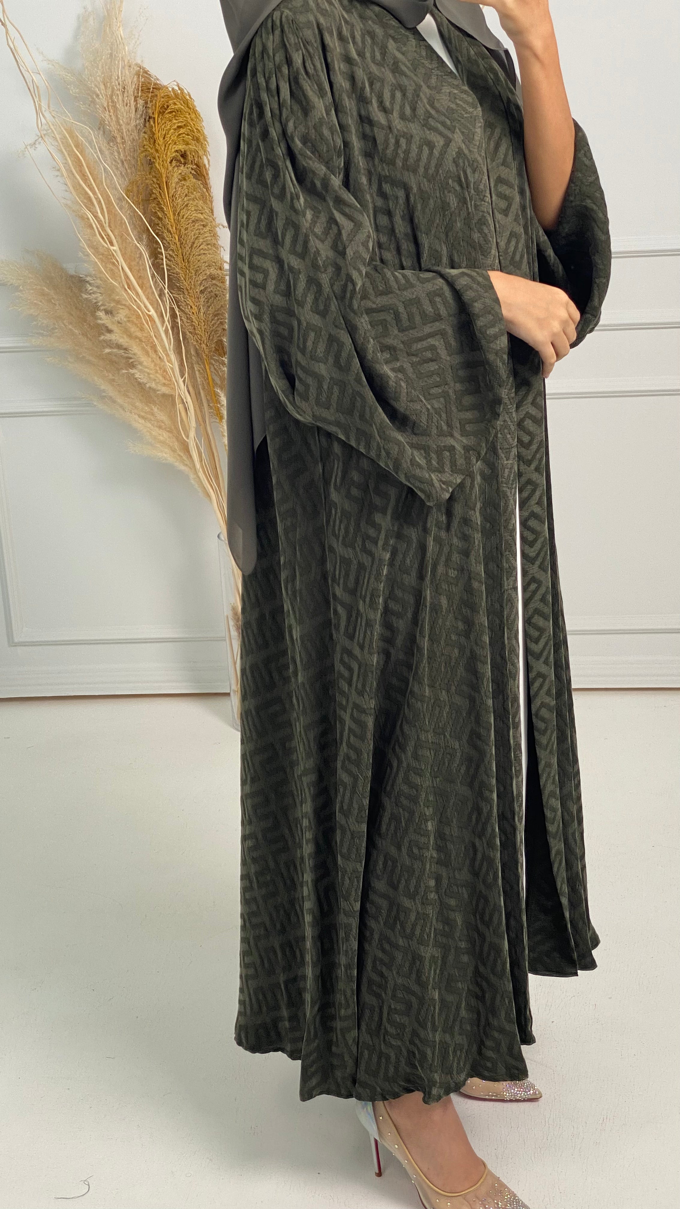 C Green Premium Abaya