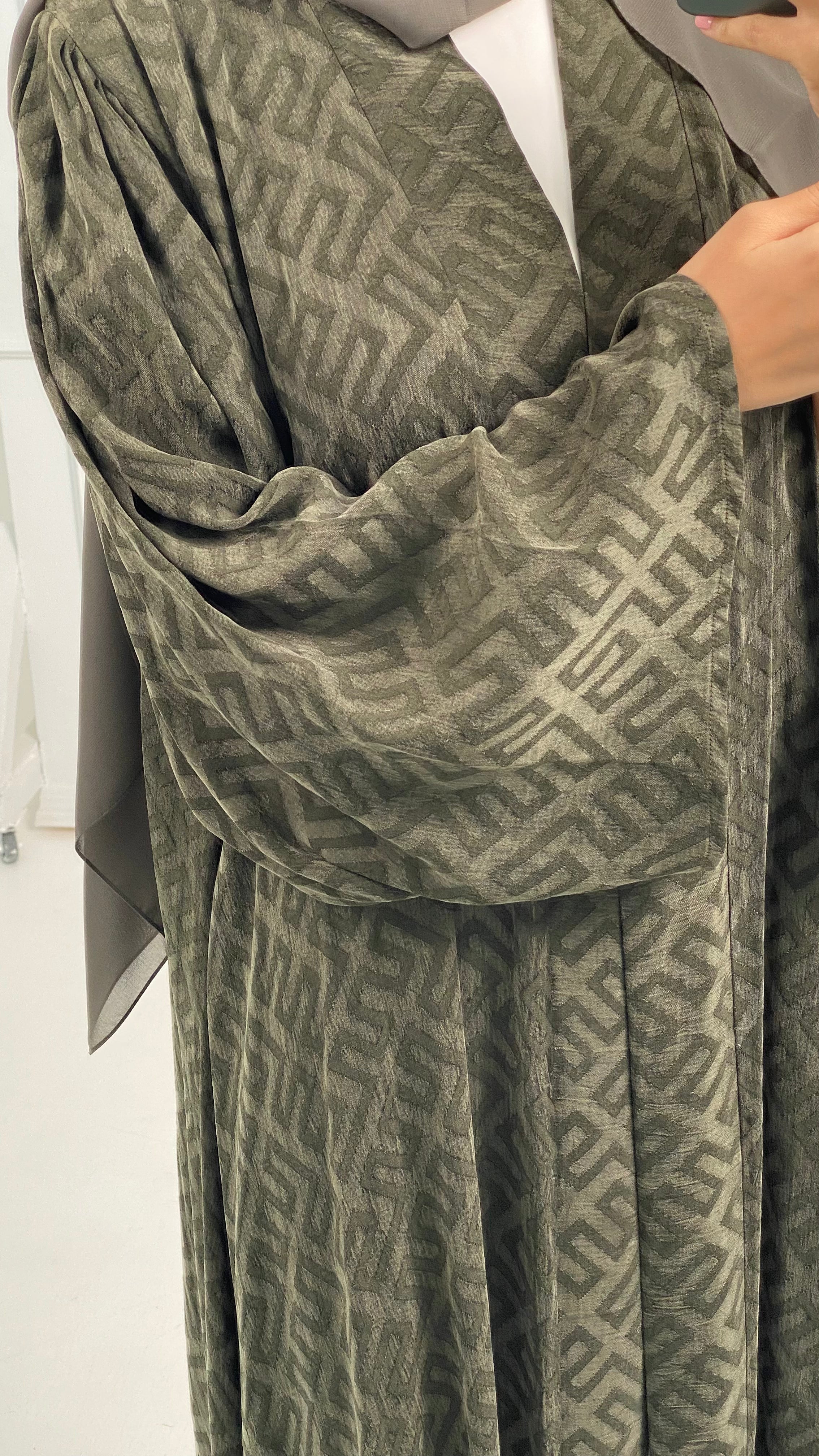 C Green Premium Abaya