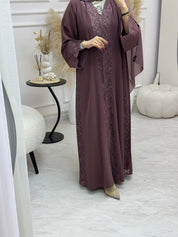 C 0998 Purple Abaya