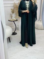 C 0999 Emerald Green Abaya