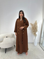 C 1404 Caramel Coquette Abaya