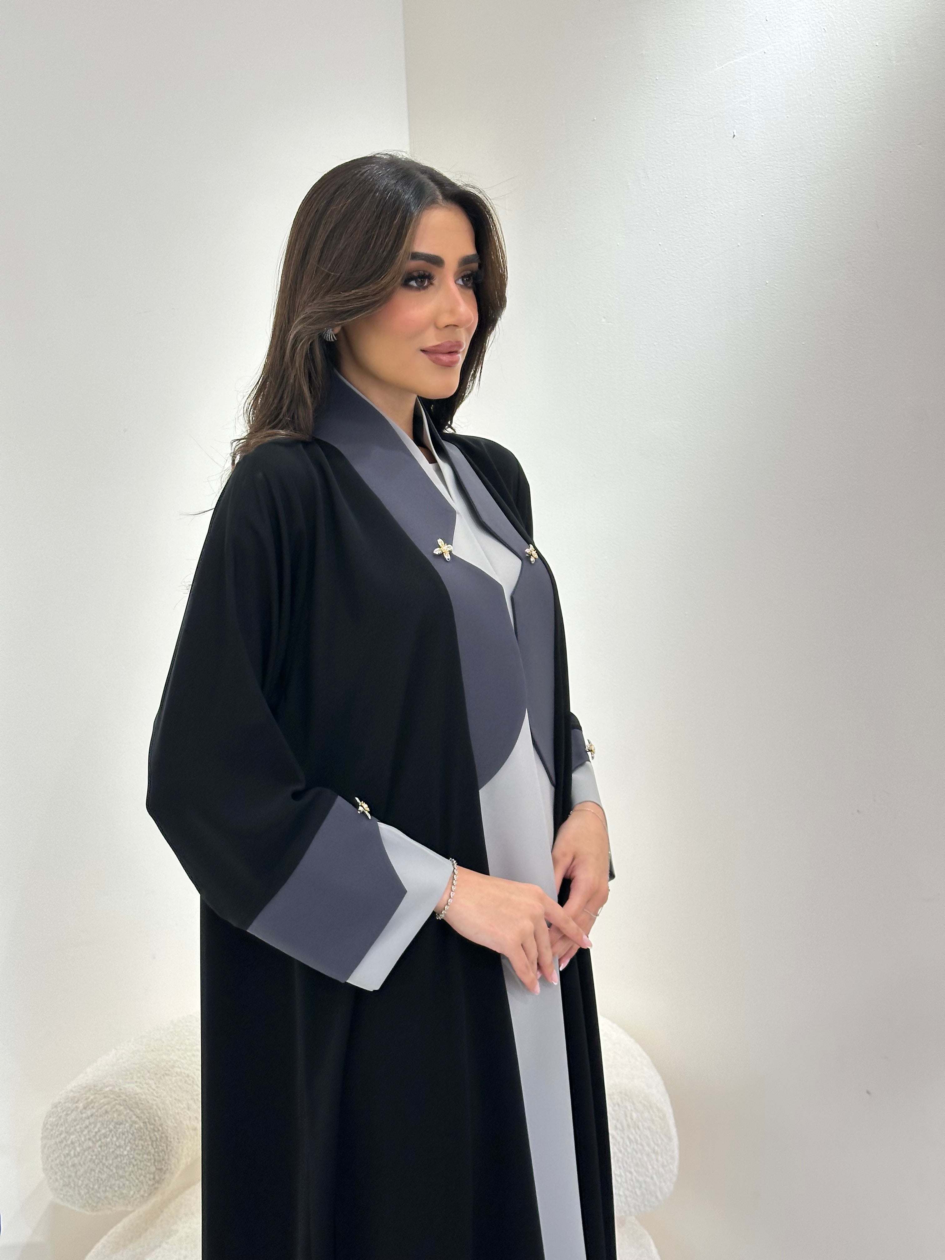 C 0959 Black Abaya