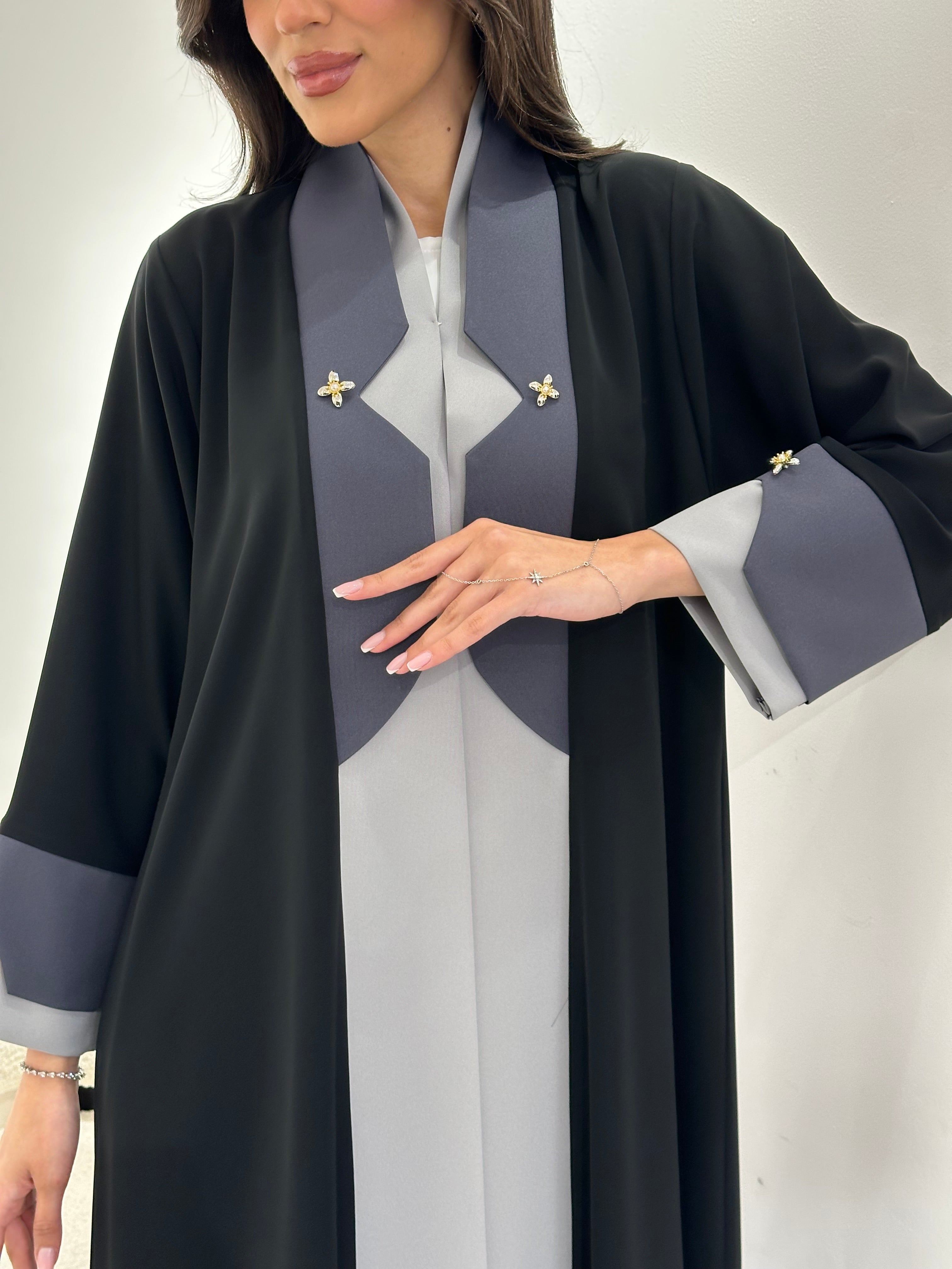 C 0959 Black Abaya