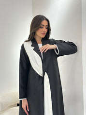 C 0964 Black Coat Abaya