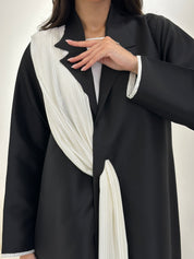 C 0964 Black Coat Abaya