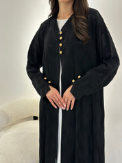 C 0972 Black Abaya