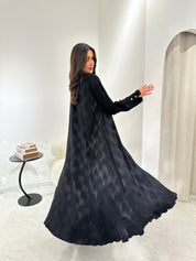 C 0972 Black Abaya